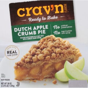 Crav'n Flavor Dutch Apple Crumb Pie 38 oz