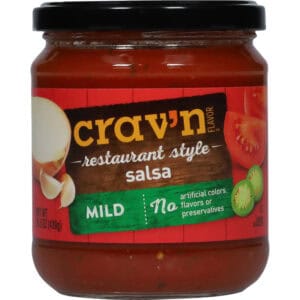 Crav'n Flavor Mild Restaurant Style Salsa 15.5 oz