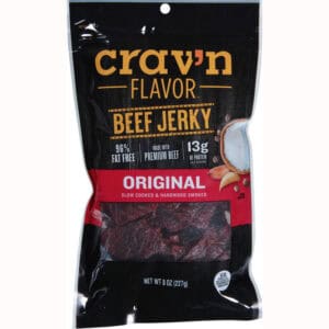 Crav'n Flavor Original Beef Jerky 8 oz