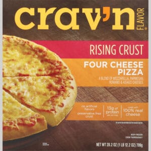 Crav'n Flavor Rising Crust Four Cheese Pizza 28.2 oz