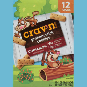 Crav'n Flavor Cinnamon Graham Stick Cookies 12 ea