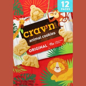 Crav'n Flavor Original Animal Cookies 12 ea