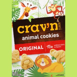 Crav'n Flavor Original Animal Cookies 13 oz