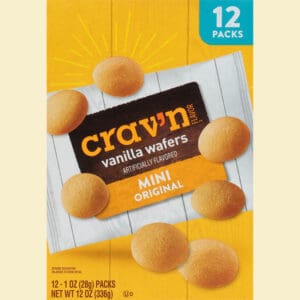 Crav'n Flavor Original Vanilla Wafers Mini 12 ea