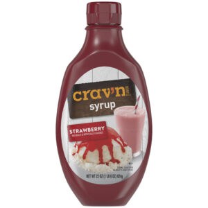 Crav'n Flavor Strawberry Syrup 22 oz