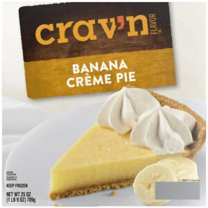 Crav'n Flavor Banana Creme Pie 25 oz