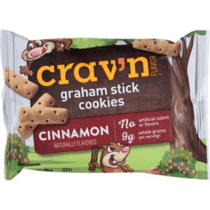 Crav'n Flavor Graham Stick Cinnamon Cookies 1 oz