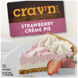 Crav'n Flavor Strawberry Creme Pie 24 oz