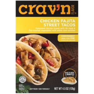 Crav'n Flavor Chicken Fajita Street Tacos 2 Each