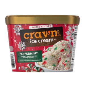 Crav'n Flavor Peppermint Ice Cream 48 fl oz