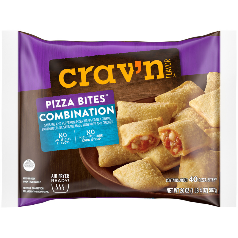 Crav’n Flavor Combination Pizza Bites 20 oz