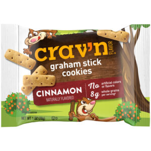Crav'n Flavor Graham Stick Cinnamon Cookies 1 oz