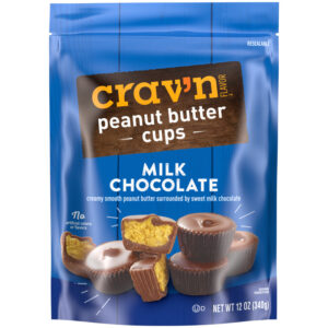 Crav'n Flavor Milk Chocolate Peanut Butter Cups 12 oz