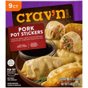 Crav'n Flavor Pork Pot Stickers 9 Each