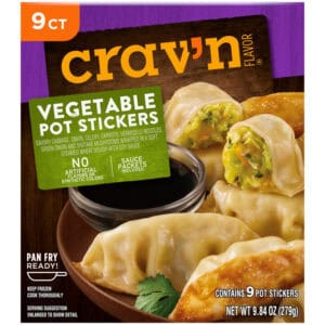 Crav'n Flavor Vegetable Pot Stickers 9 Each