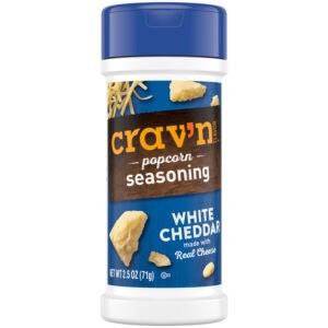 Crav'n Flavor White Cheddar Popcorn Seasoning 2.5 oz
