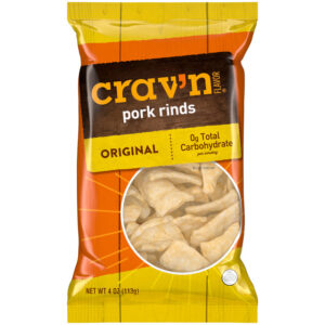 Crav'n Flavor Original Pork Rinds 4 oz