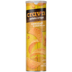 Crav'n Flavor Cheddar Cheese Flavored Potato Crisps 5.5 oz