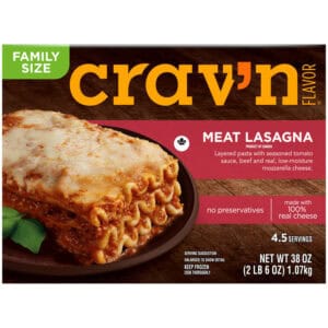 Crav'n Flavor Meat Lasagna Family Size 38 oz