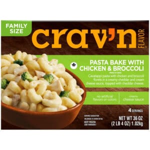 Crav'n Flavor Pasta Bake with Chicken & Broccoli Family Size 36 oz