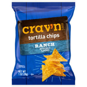Crav'n Flavor Ranch Tortilla Chips 1 oz