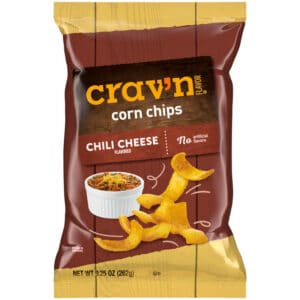 Crav'n Flavor Chili Cheese Flavored Corn Chips 9.25 oz