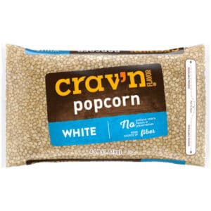 Crav'n Flavor White Popcorn 4 lb