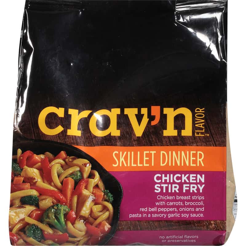 Crav’n Flavor Chicken Stir Fry Skillet Dinner 21 oz
